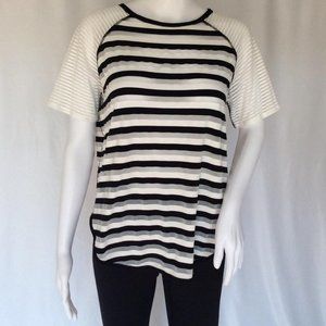 Derek Lam Women's Blouse Striped  DM54